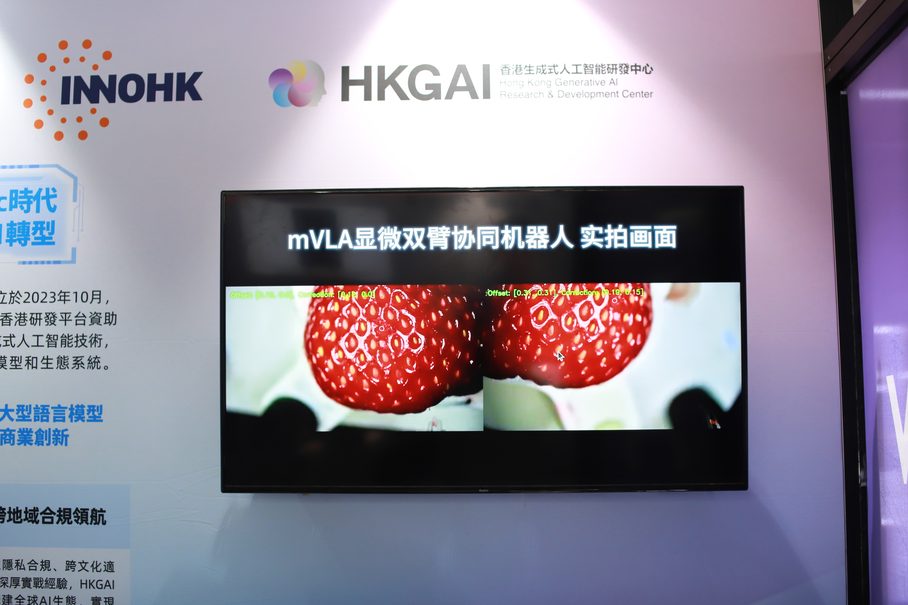 INNOHK 展位上的livone.ai产品介绍